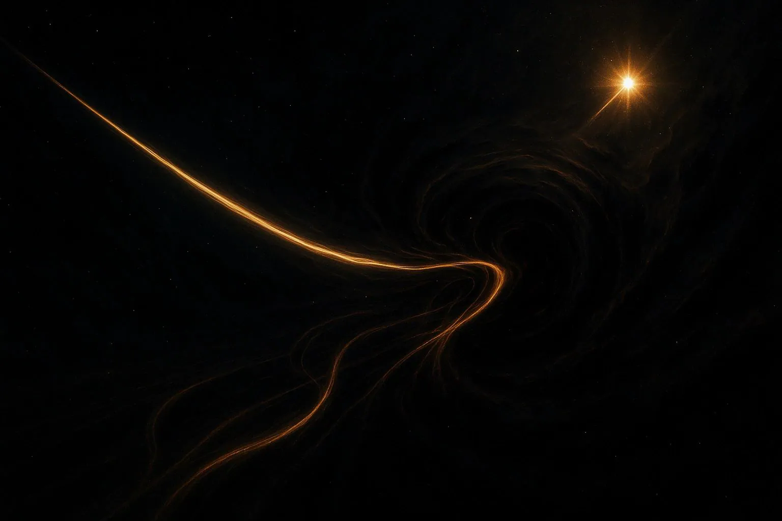 Gravity will pull light like memories will pull conversations